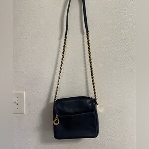 L.J.S Collection leather cross body bag